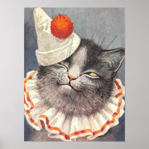 Het Circus Cat-Poster