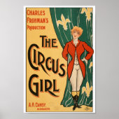 Het Circus Girl-Poster Poster (Voorkant)