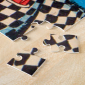 Het circus komt naar de stad legpuzzel (Zijkant)