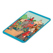 Het circus komt naar de stad magneet (Linkerzijde)