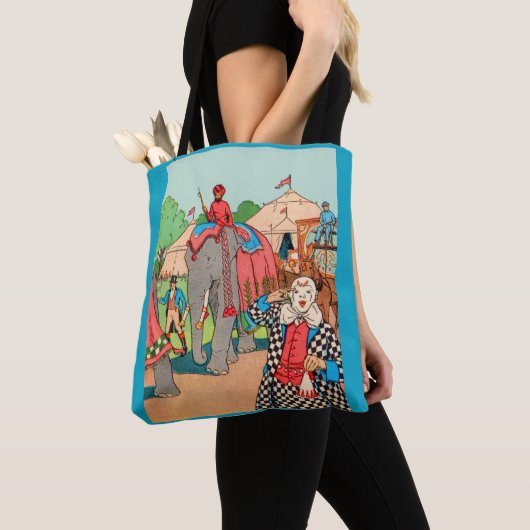 Het circus komt naar de stadskrant tote bag (Dichtbij)