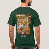 Het circus van Seurat Georges T-shirt (Achterkant)