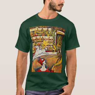 Het circus van Seurat Georges T-shirt