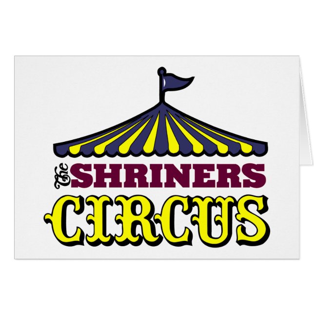 Het Circus van Shriners (Voorkant Horizontaal)