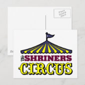 Het Circus van Shriners Briefkaart (Voorkant / Achterkant)