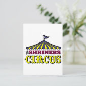 Het Circus van Shriners Briefkaart (Staand voorkant)