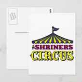 Het Circus van Shriners Briefkaart (Voorkant / Achterkant)