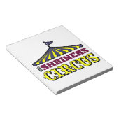 Het Circus van Shriners Notitieblok (Schuin)