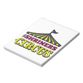 Het Circus van Shriners Notitieblok (Linkerzijde)