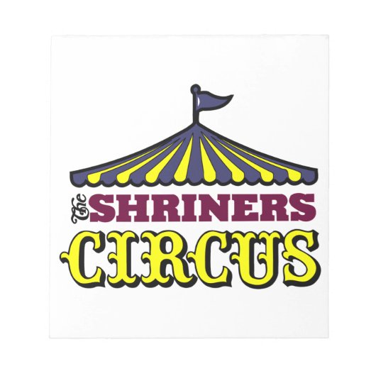 Het Circus van Shriners Notitieblok (Voorkant)