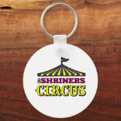 Het Circus van Shriners Sleutelhanger (Voorkant)