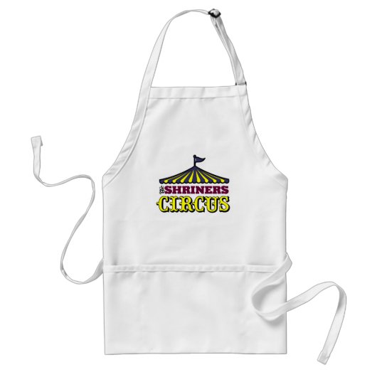 Het Circus van Shriners Standaard Schort (Voorkant)