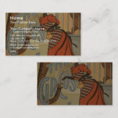 Het circusmeisje, 'A.H.Canby' theater Visitekaartje (Voorkant / Achterkant)