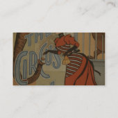 Het circusmeisje, 'A.H.Canby' theater Visitekaartje (Achterkant)