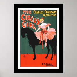 Het circusmeisje poster