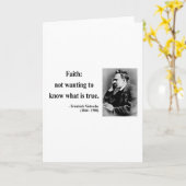 Het Citaat 5b van Nietzsche Kaart (Gele Bloem)