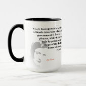 Het citaat van Ayn Rand op de ultieme Omzetting Mok (Links)