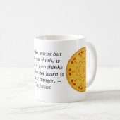 Het Citaat van Confucius - wearable wijsheid Koffiemok (Voorkant rechts)