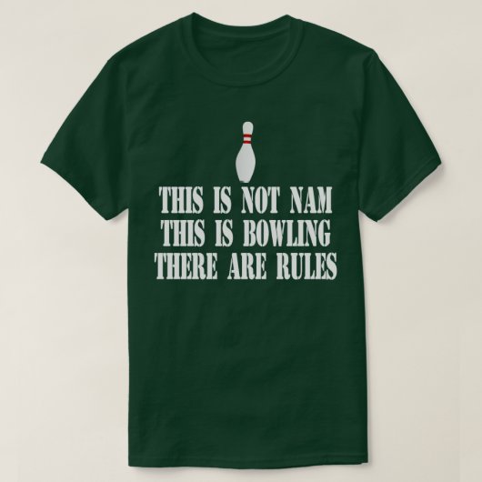 Het citaat van de Big Lebowski T-shirt (Design voorkant)
