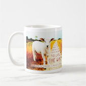 Het citaat van de Bijbel volgt de Manier Koffiemok (Links)