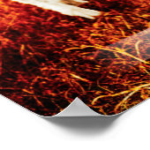 Het citaat van de Bijbel volgt het Poster van de M (Hoek)