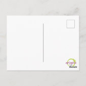 Het Citaat van de Button van het aftekenen past kl Briefkaart (Achterkant)