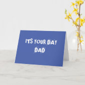 Het citaat van de Dag van de vaders van Kinderen v Kaart (Gele Bloem)