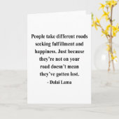 het citaat van de dalailama 1a kaart (Gele Bloem)