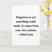 het citaat van de dalailama 9a kaart (Gele Bloem)