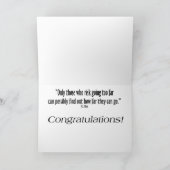 Het Citaat van de Definitie van de marathon Kaart (Binnen)