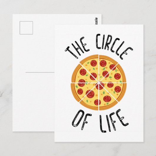 Het citaat van de grappige levenscyclus briefkaart (Voorkant / Achterkant)