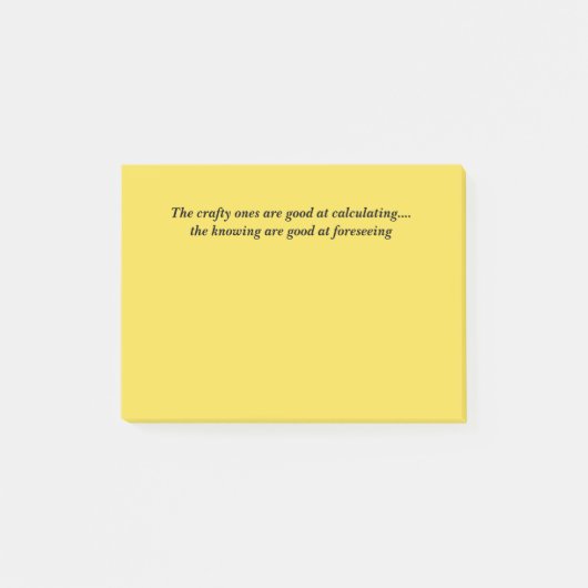 Het Citaat van de groet op de Betekende Nota's Post-it® Notes (Voorkant)