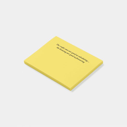 Het Citaat van de groet op de Betekende Nota's Post-it® Notes (Schuin)