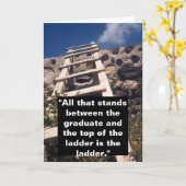 Het Citaat van de Ladder van de Kaart w van de (Gele Bloem)