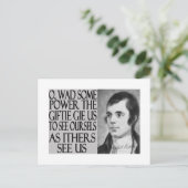 Het Citaat van de luis Briefkaart (Staand voorkant)