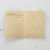 Het Citaat van de Poëzie van de Verjaardag van het Kaart (Binnen)