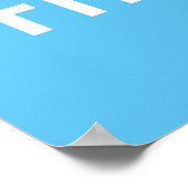 Het citaat van de uitbarsting toont de Fitness Bla Poster (Hoek)