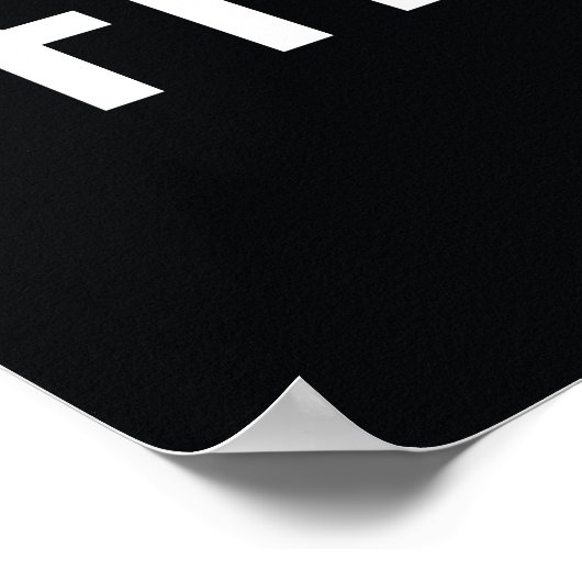 Het citaat van de uitbarsting toont de Fitness Zwa Poster (Hoek)