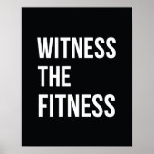 Het citaat van de uitbarsting toont de Fitness Zwa Poster (Voorkant)