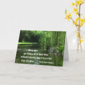 Het citaat van de visserij door H.D. Thoreau Kaart (Gele Bloem)