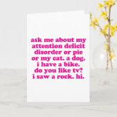 Het Citaat van de Wanorde van het Tekort van de Kaart (Gele Bloem)