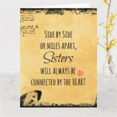 Het Citaat van de zuster Kaart (Gele Bloem)