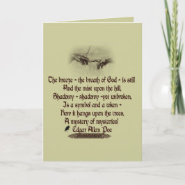 Het Citaat van Edgar Allan Poe Kaart