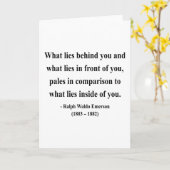 Het Citaat van Emerson 2a Kaart (Gele Bloem)