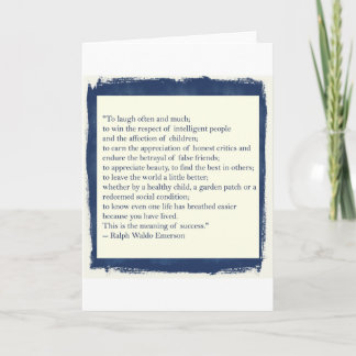 Het Citaat van Emerson Kaart