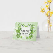 Het Citaat van Gandhi moeten wij de Verandering… Kaart (Gele Bloem)