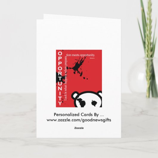 Het Citaat van het Milieu ~ Henry David Thoreau Kaart (Achterkant)