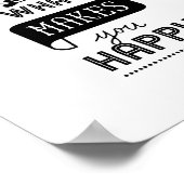 Het citaat van het poster doet meer van wat u tevr (Hoek)