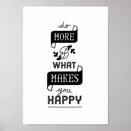 Het citaat van het poster doet meer van wat u tevr (Voorkant)