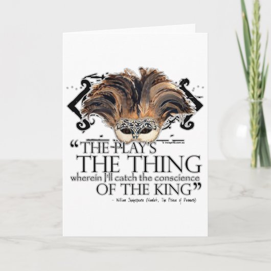 Het Citaat van het Spel van het gehucht Kaart (Voorkant)